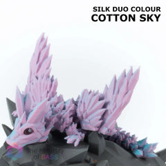 Baby Crystal Wing Dragon - 3D Printed Fidget