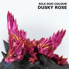 Baby Crystal Wing Dragon - 3D Printed Fidget