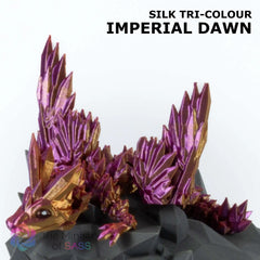 Baby Crystal Wing Dragon - 3D Printed Fidget