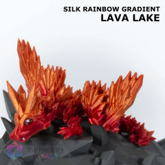 Baby Crystal Wing Dragon - 3D Printed Fidget