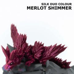 Baby Crystal Wing Dragon - 3D Printed Fidget