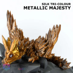 Baby Crystal Wing Dragon - 3D Printed Fidget