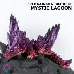 Baby Crystal Wing Dragon - 3D Printed Fidget