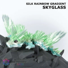 Baby Crystal Wing Dragon - 3D Printed Fidget