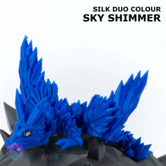 Baby Crystal Wing Dragon - 3D Printed Fidget