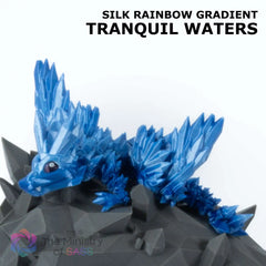 Baby Crystal Wing Dragon - 3D Printed Fidget