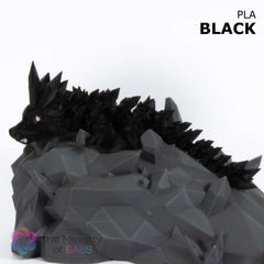 Baby Crystal Dragon - 3D Printed Fidget