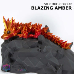 Baby Crystal Dragon - 3D Printed Fidget