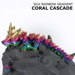 Baby Crystal Dragon - 3D Printed Fidget