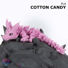 Baby Crystal Dragon - 3D Printed Fidget