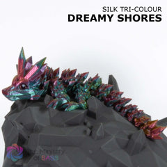 Baby Crystal Dragon - 3D Printed Fidget