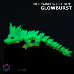 Baby Crystal Dragon - 3D Printed Fidget