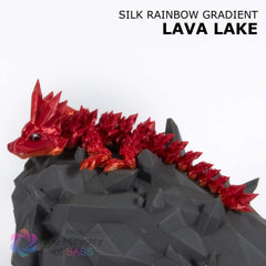 Baby Crystal Dragon - 3D Printed Fidget