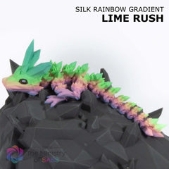 Baby Crystal Dragon - 3D Printed Fidget