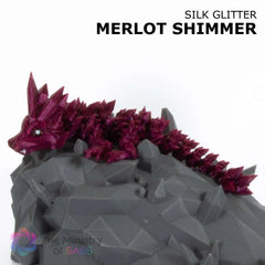 Baby Crystal Dragon - 3D Printed Fidget