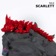 Baby Crystal Dragon - 3D Printed Fidget