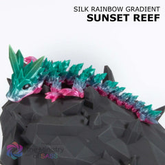 Baby Crystal Dragon - 3D Printed Fidget