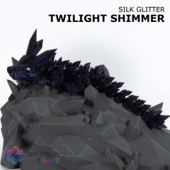 Baby Crystal Dragon - 3D Printed Fidget