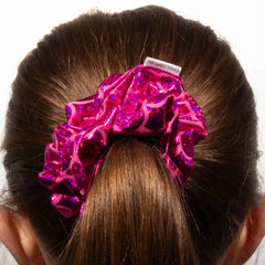 Classic Hot Pink Small Scales Scrunchie