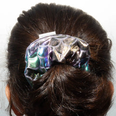 Classic Oil Slick Small Scales Scrunchie