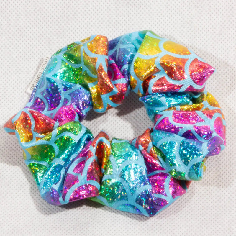 Classic Rainbow Small Scales Scrunchie