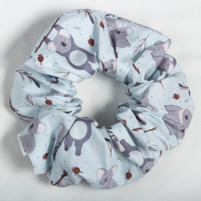 Large Koala Print Scrunchie