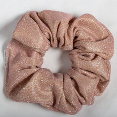 Large Electric Pink & Gold Scrunchie