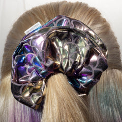 Large Oil Slick Small Scales Scrunchie